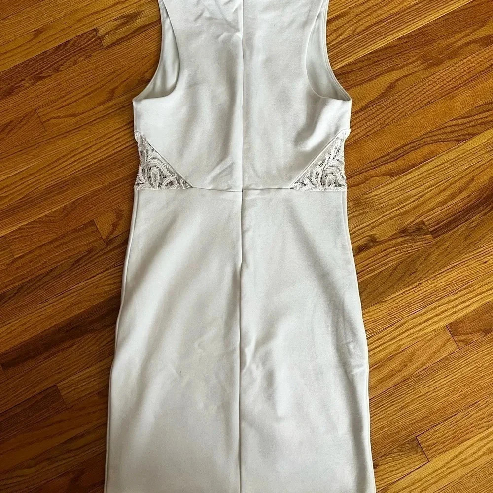 Forever21 Cream Pencil Dress - Picture 4 of 6